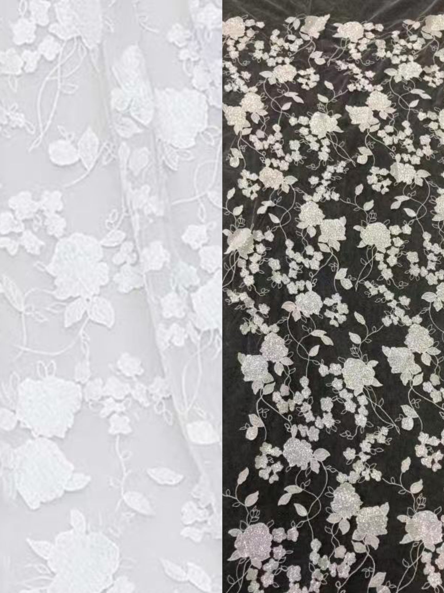 Shinny sequins lace