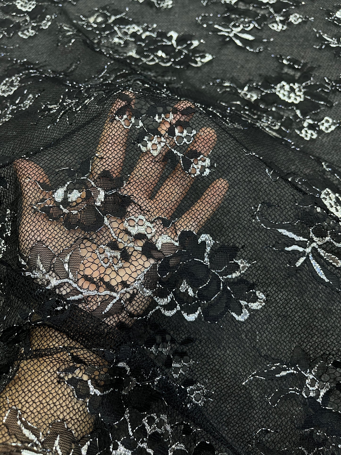Black Leaver Lace
