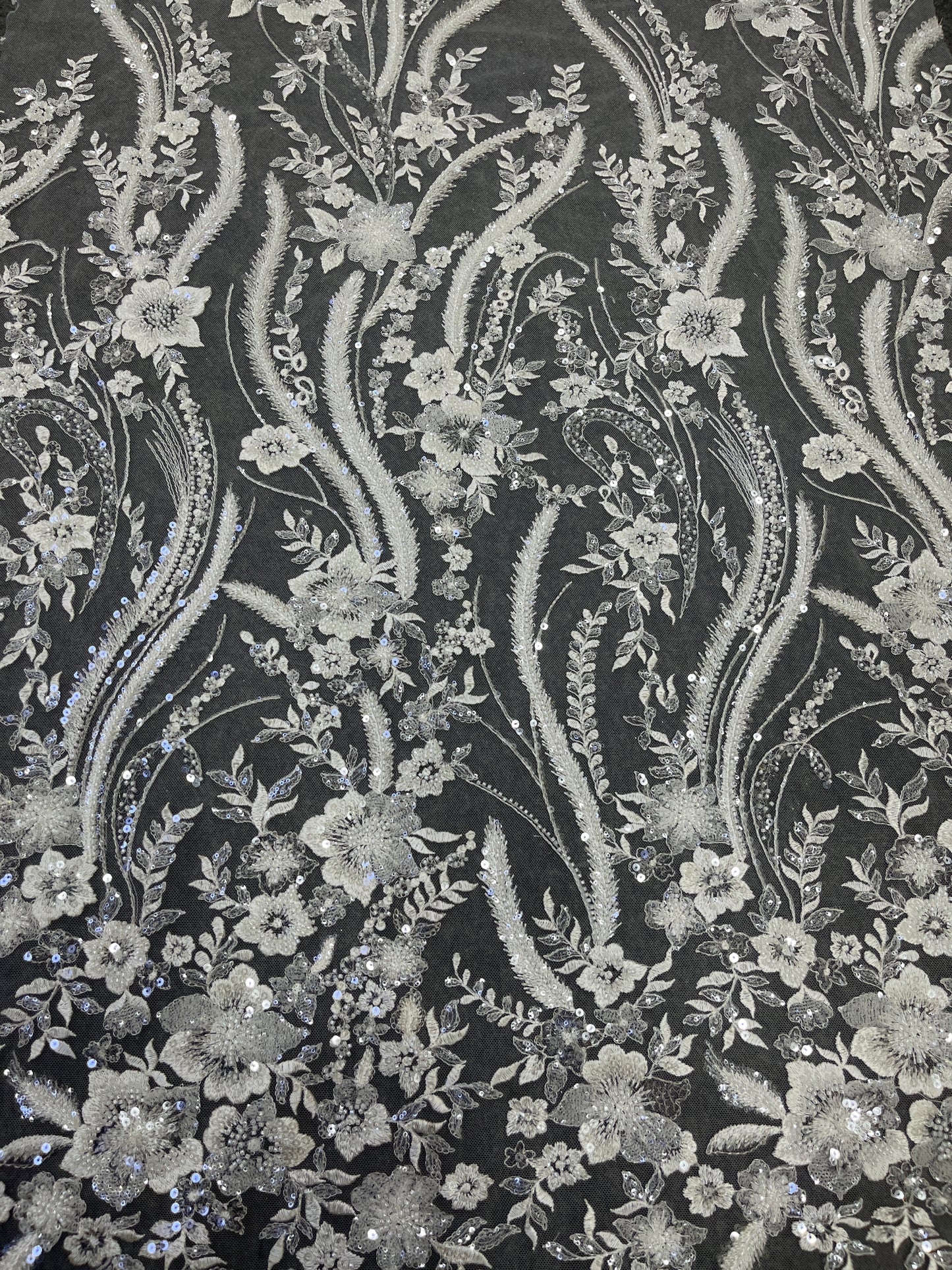Bridal lace fabric