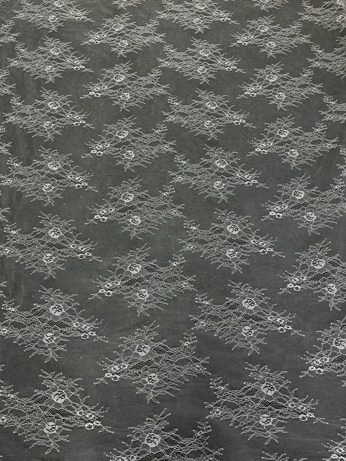 Lace used as a base for clothing