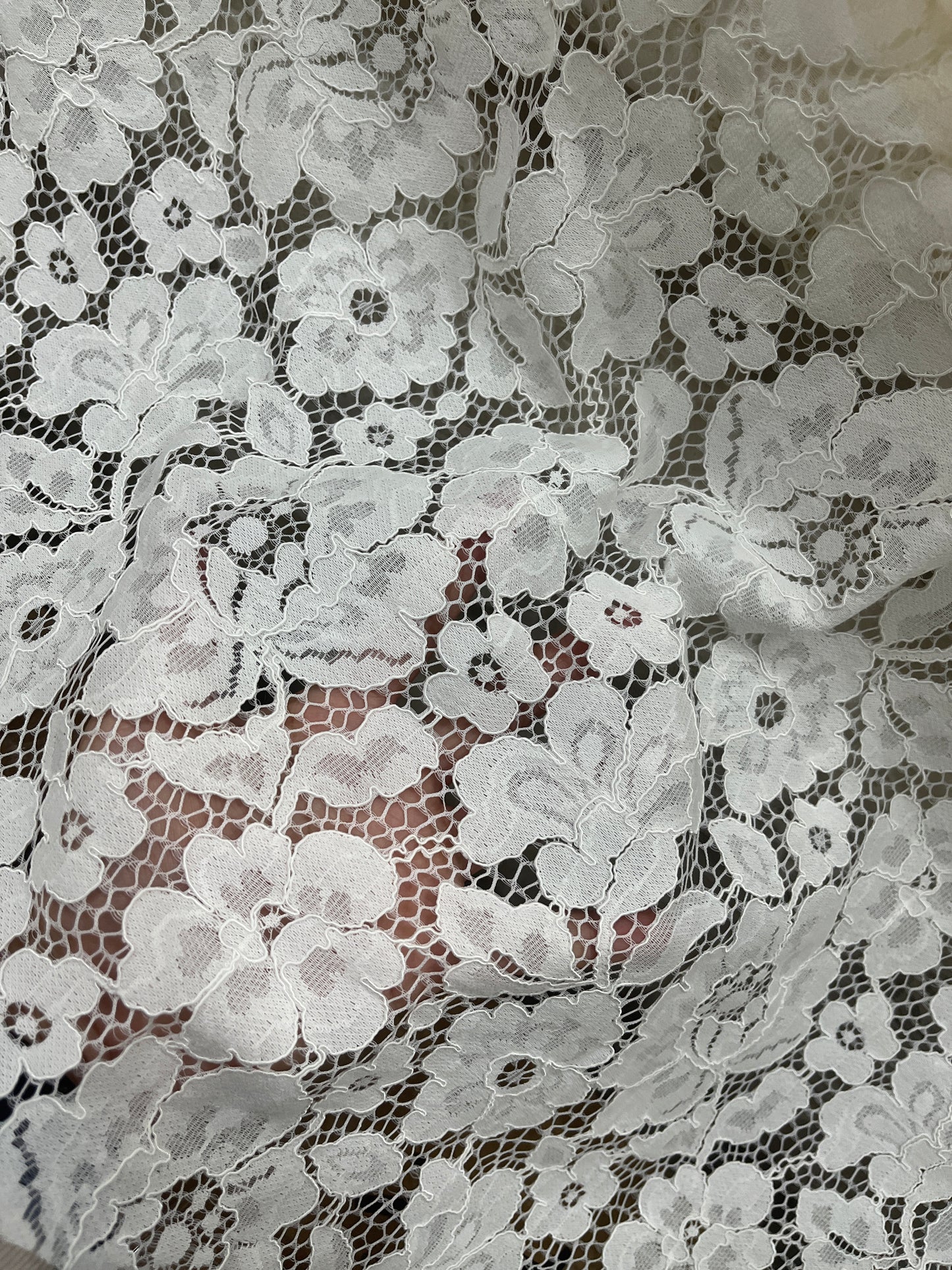 Flower style lace