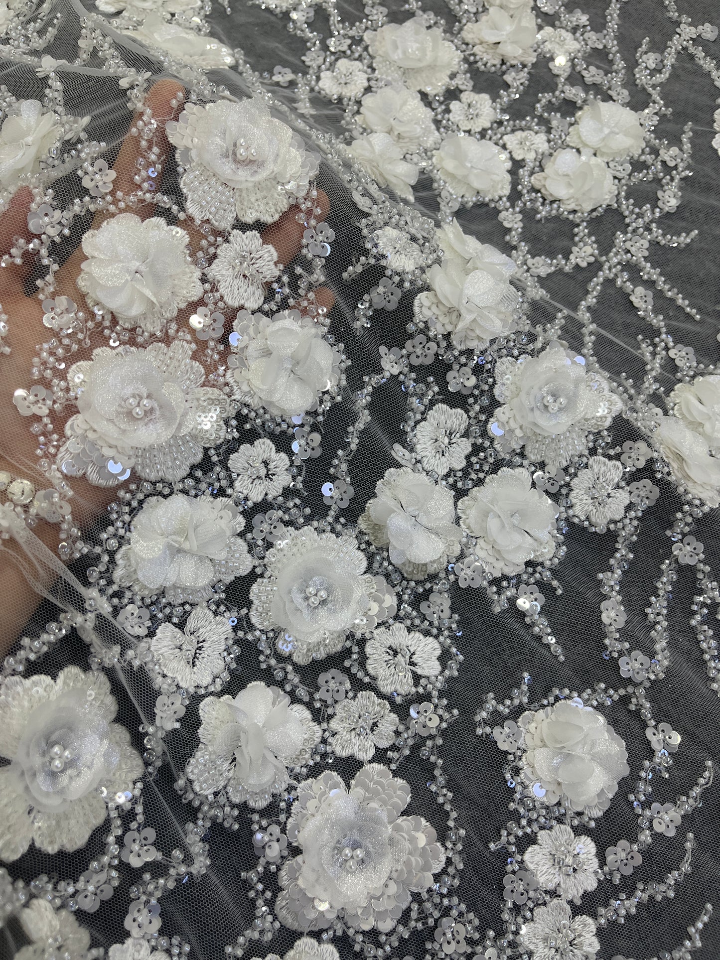 Handmade 3D lace