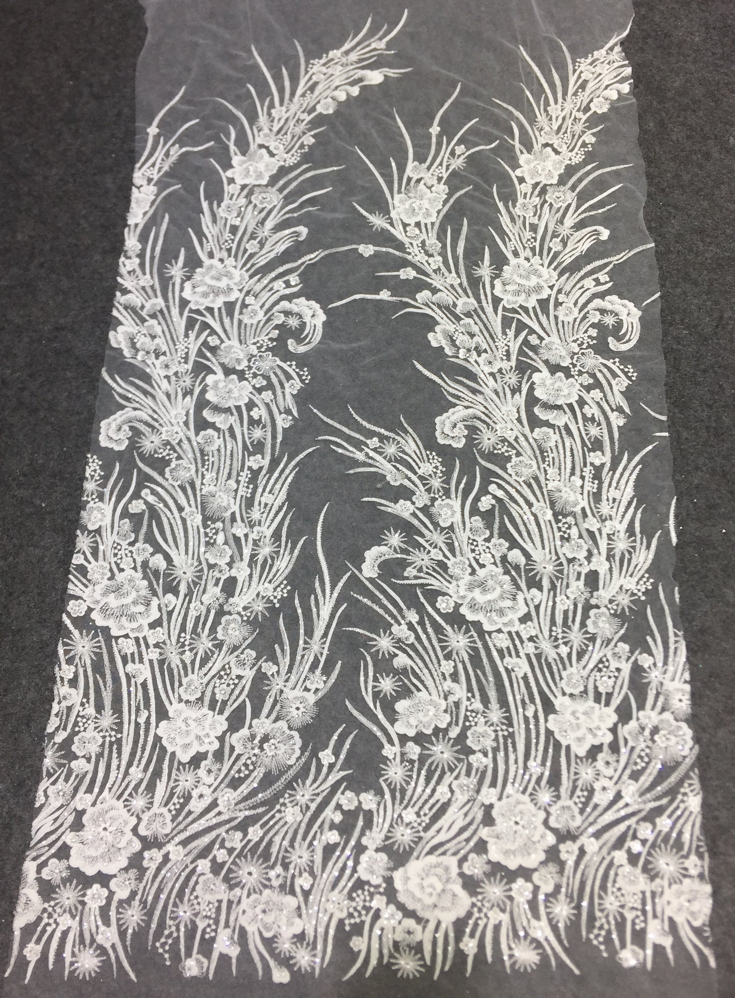 Plain embroidery lace
